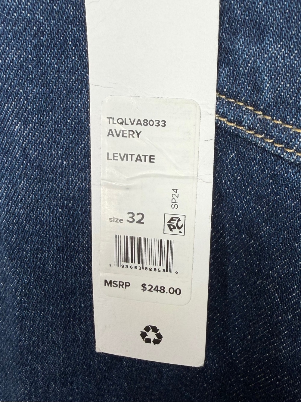 NWT Joe’s Avery Wide Leg High Rise Ankle Jeans Women’s Size 32 Blue Levitate - Picture 10 of 15